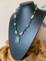Jade Boeddha hanger beschermt geluk amulet magie power, Nieuw, Ophalen of Verzenden, Steen of Mineraal, Verstelbaar