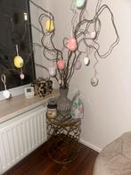 Gouden bijzettafeltje/zuil/pilaar, Ophalen, Zo goed als nieuw