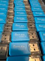 Partij: 100x Micro SD naar USB 2.0 Adapter - Kaartlezer, Ophalen of Verzenden, Nieuw