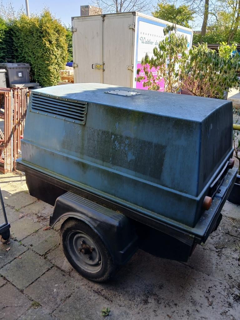 Compressor aanhanger (Zonder compressor), Ophalen of Verzenden, Gebruikt
