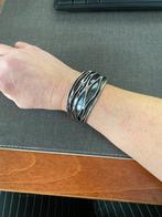 Armband zilver kreukel, Ophalen of Verzenden, Zilver