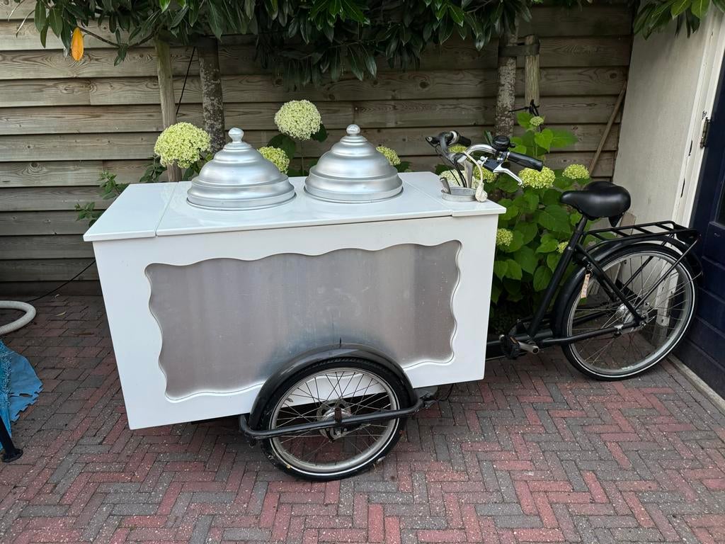 Goed onderhouden ijsfiets met Liebherr vriezer, Ophalen, Zo goed als nieuw, Goederen, Overige merken