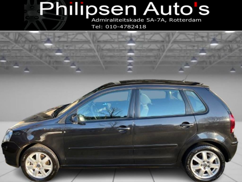 Volkswagen Polo 1.4-16V Comfortline (bj 2009), Auto's, Voorwielaandrijving, Stof, Huisgarantie, 4 cilinders