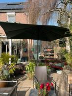 Madison Parasol Olijfgroen Ø 300 cm (draaimechanisme defect), Tuin en Terras, Parasols, Ophalen, Gebruikt, Stokparasol