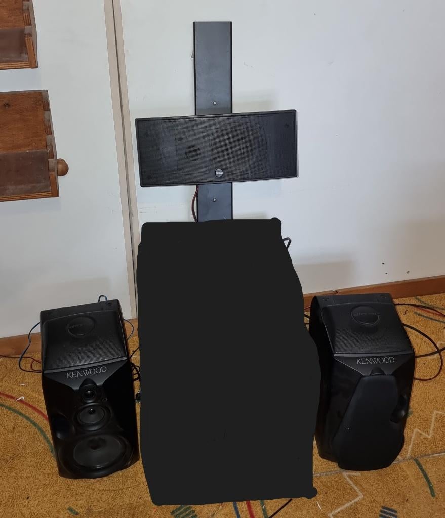 Speakers: Kenwood LS-F4, Boston CR1, Audio, Tv en Foto, Luidsprekers, Overige merken, Gebruikt, Ophalen of Verzenden, Complete surroundset