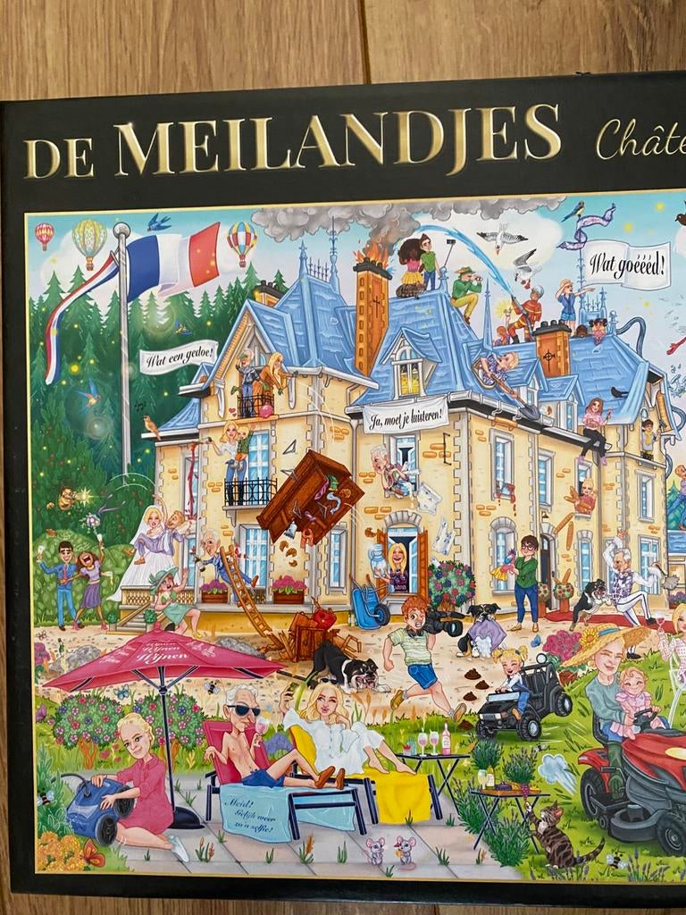 Puzzel Meilandjes Chateau op Stelten, Ophalen of Verzenden, 500 t/m 1500 stukjes, Zo goed als nieuw