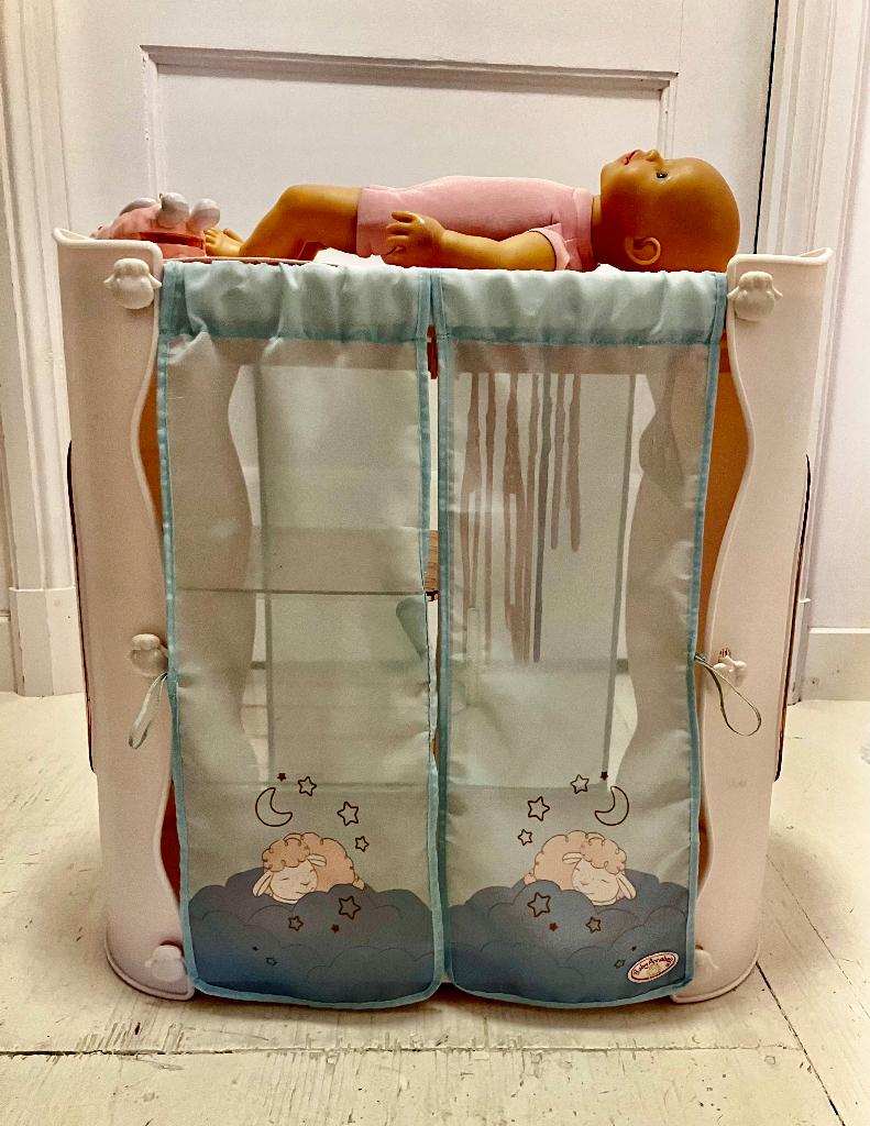 Baby Annabell 2-in-1 kast/commode met Zapf babypop, Ophalen of Verzenden, Gebruikt, Babypop