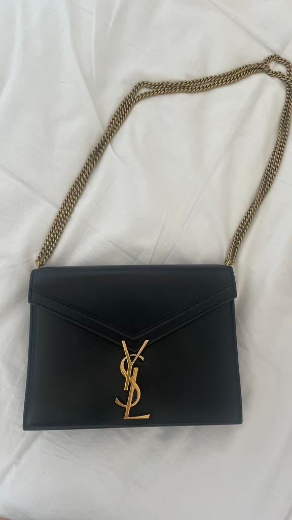 YSL Saint Laurent black bag, Ophalen of Verzenden, Zo goed als nieuw, Zwart, Schoudertasje