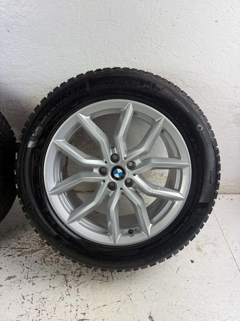 Originele BMW X5 G05 velgen 19" 5x112 Style 734 winter 9mm, Gebruikt, 265 mm, Banden en Velgen, Niet ingevuld