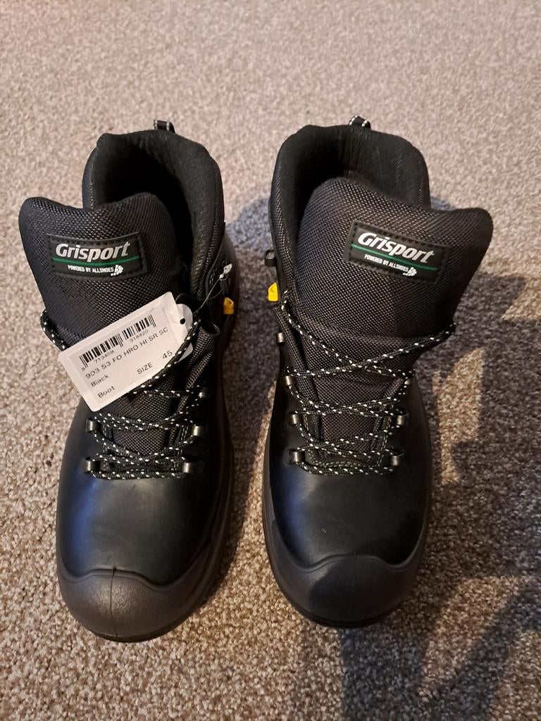Grisport veiligheidschoenen hoog maat 45, Ophalen of Verzenden, Nieuw