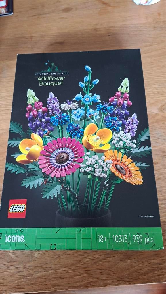 Lego Wildflower Bouquet bloemen - Botanische Collectie nieuw, Kinderen en Baby's, Speelgoed | Duplo en Lego, Nieuw, Lego, Complete set
