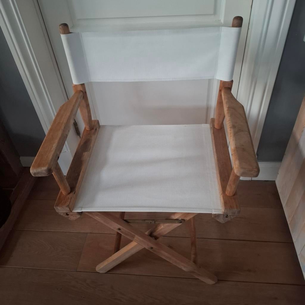 Gezocht: Regisseurs ( skagerrak )stoeltje, Ophalen of Verzenden, Stoel(en)