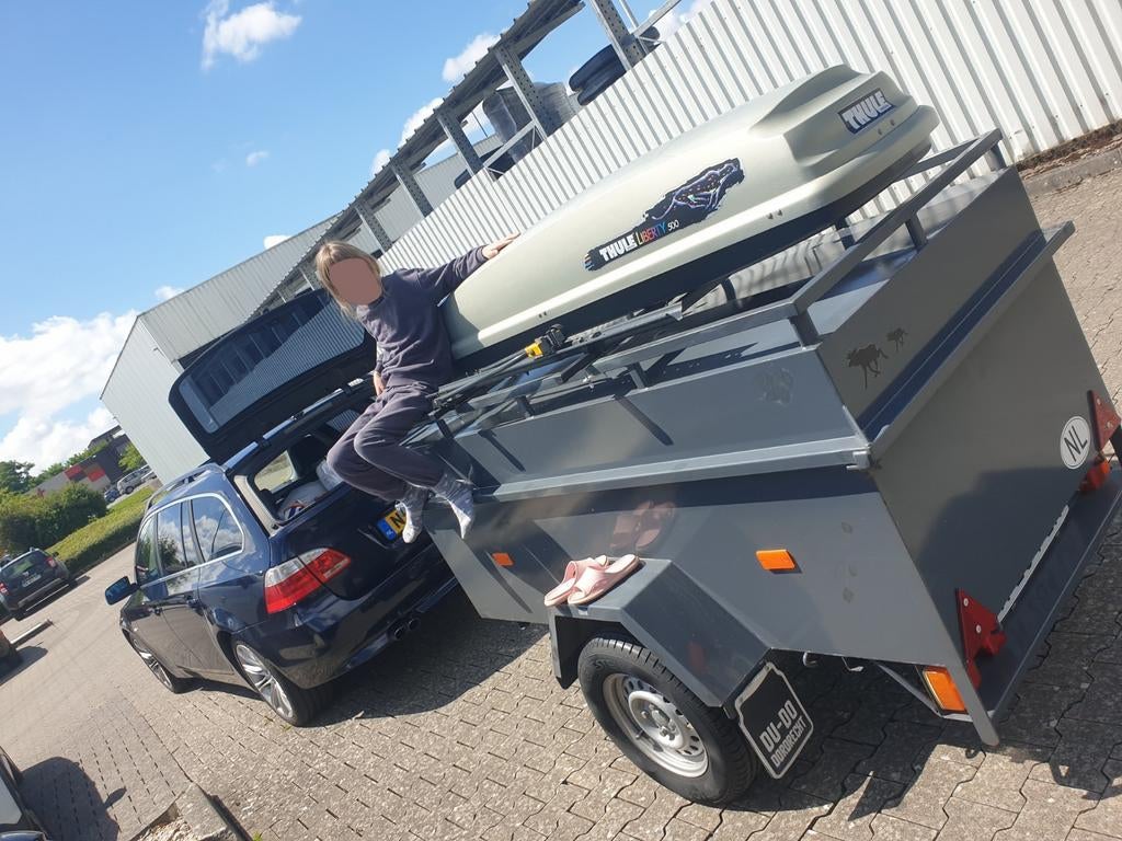 Gookar Aanhanger met Imperiaal en Fietsendragers, Auto diversen, Ophalen of Verzenden, Gebruikt
