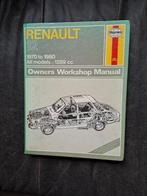 Haynes Renault 12 Werkplaatshandboek (1970-1980), Ophalen of Verzenden
