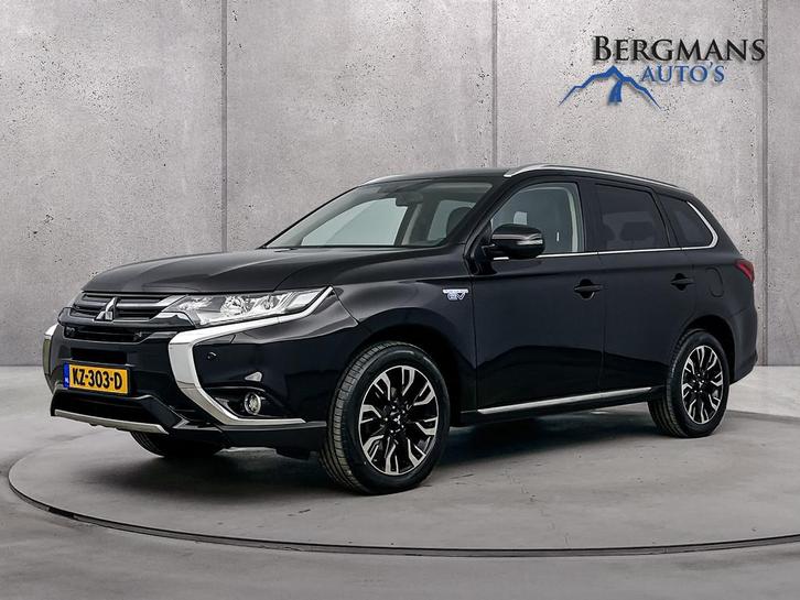 Mitsubishi Outlander 2.0 Hybride Premium // STUUR+STOEL VERW, Auto's, Mitsubishi, Bedrijf, Te koop, Outlander, 4x4, ABS, Achteruitrijcamera