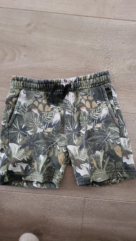 Korte broek botanische print, Gebruikt, Scapino, Jongen, Ophalen