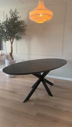 Ovale eettafel 200x100 cm, Huis en Inrichting, Tafels | Eettafels, Ophalen, Gebruikt, 100 tot 150 cm, Vijf personen of meer