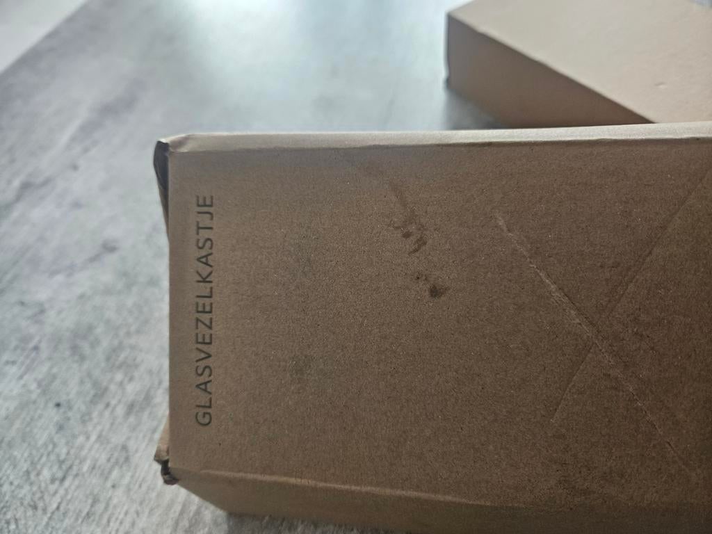 Glasvezelkastje met adapter, Ophalen of Verzenden