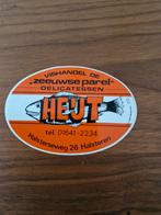 6413 Sticker Vishandel De Zeeuwse Parel, Ophalen of Verzenden