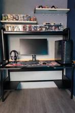 IKEA FREDDE game bureau zwart, Ophalen, Gebruikt, Bureau