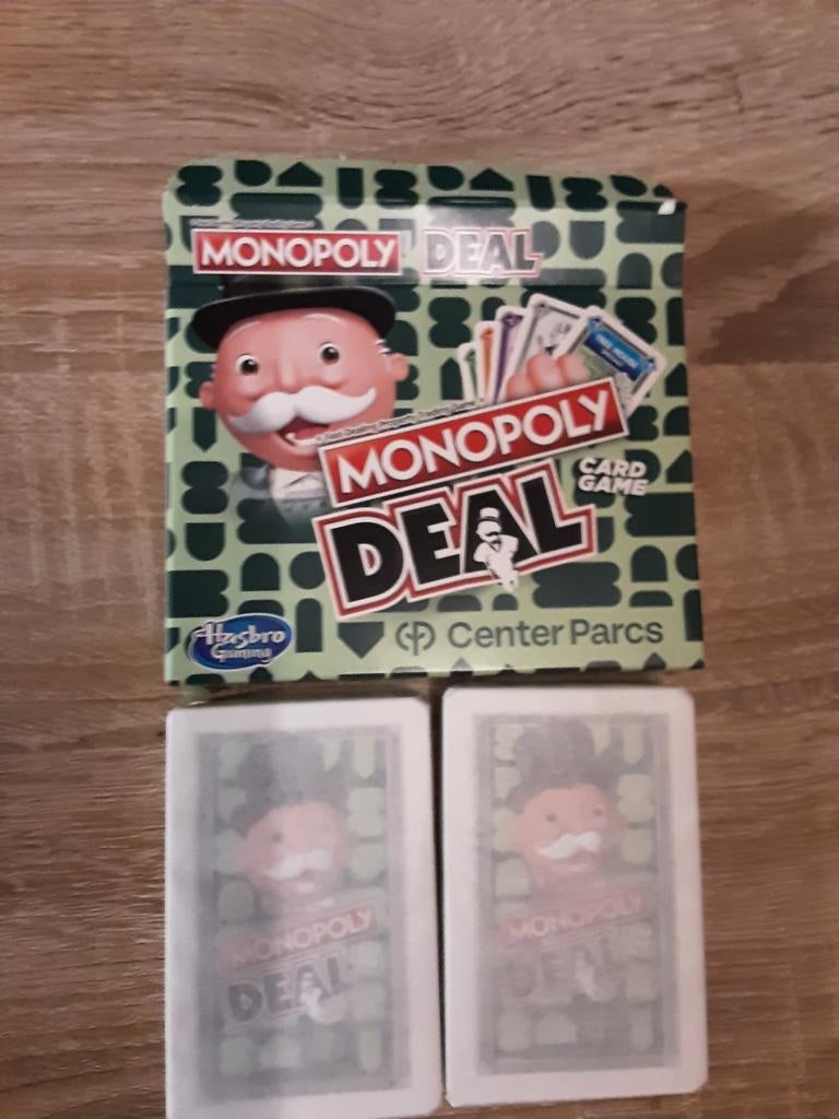 Monopoly Deal Center Parcs - Nieuw in verpakking, Drie of vier spelers, Ophalen of Verzenden, Nieuw, Hasbro