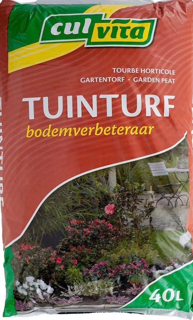 Tuinturf in zakken 40 liter, Tuin en Terras, Ophalen of Verzenden