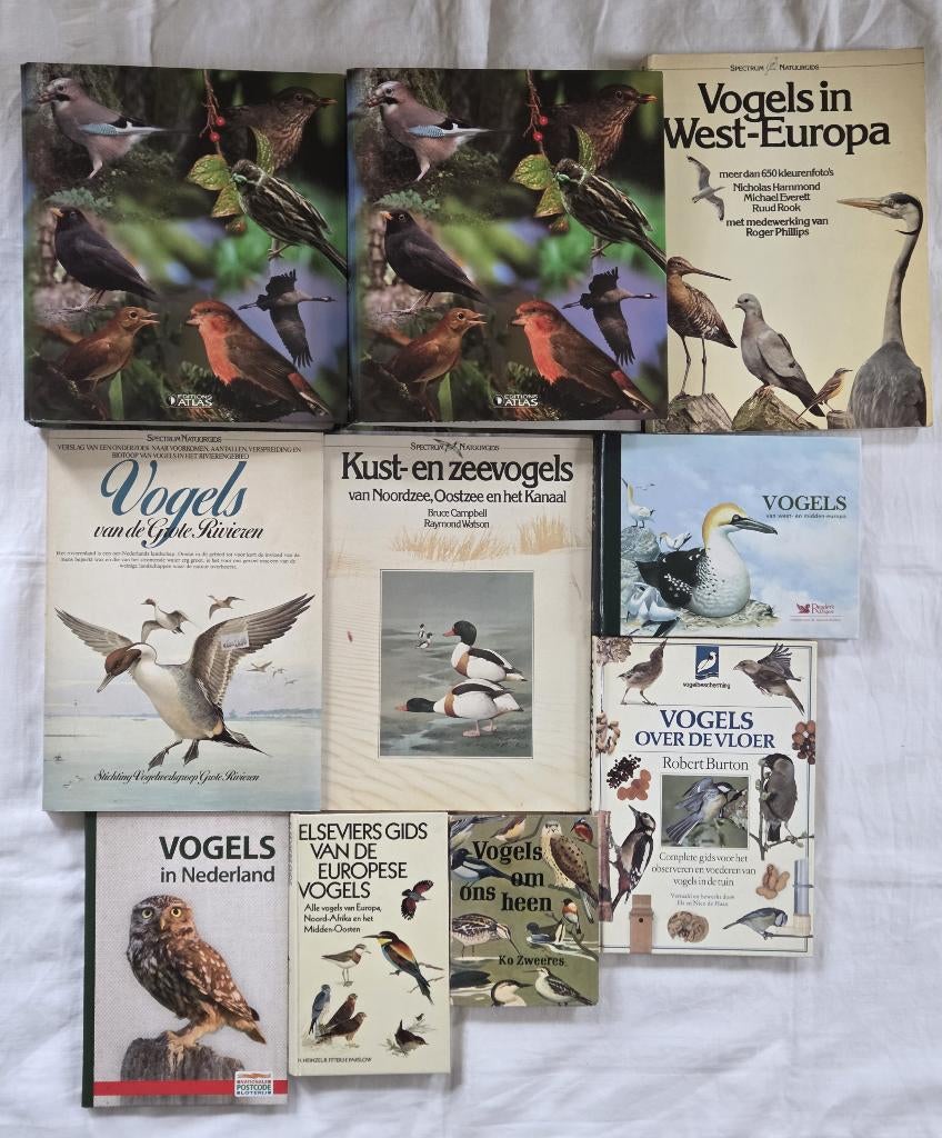 Vogels voorkomen herkennen determineren leefwijze Europa, Boeken, Ophalen of Verzenden, Gelezen, Vogels