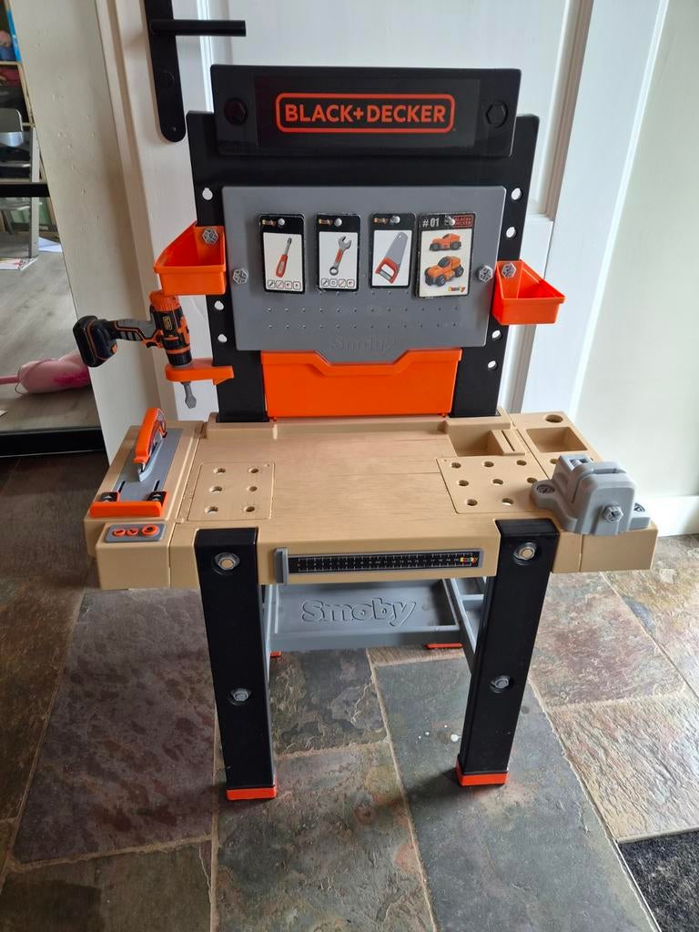 Black & Decker Smoby werkbank speelgoed, Ophalen, Jongen of Meisje