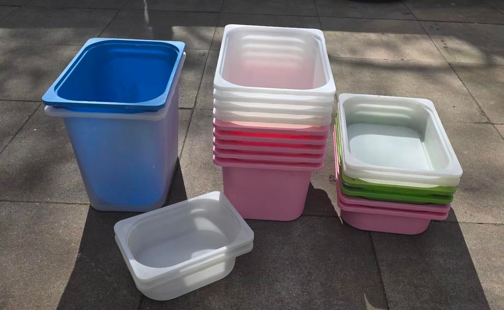 Ikea Trofast opbergbakken in verschillende kleuren en maten, Ophalen of Verzenden