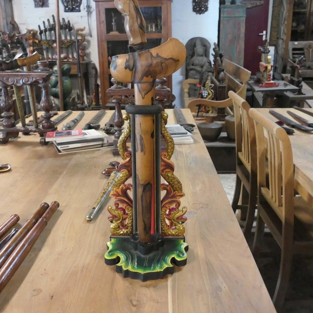 Keris houder PW4 naga sungging Ploncon Kris Indonesie, Ophalen of Verzenden