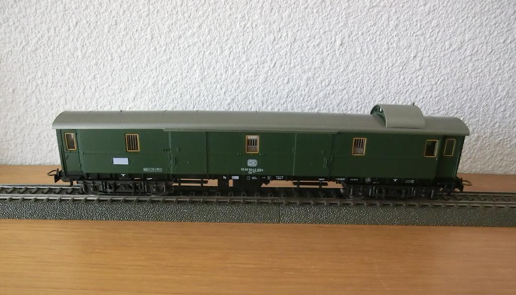 Marklin rijtuig 4140 DB met sluit- en binnen- verlichting., Wisselstroom, Wagon, Ophalen of Verzenden, Zo goed als nieuw