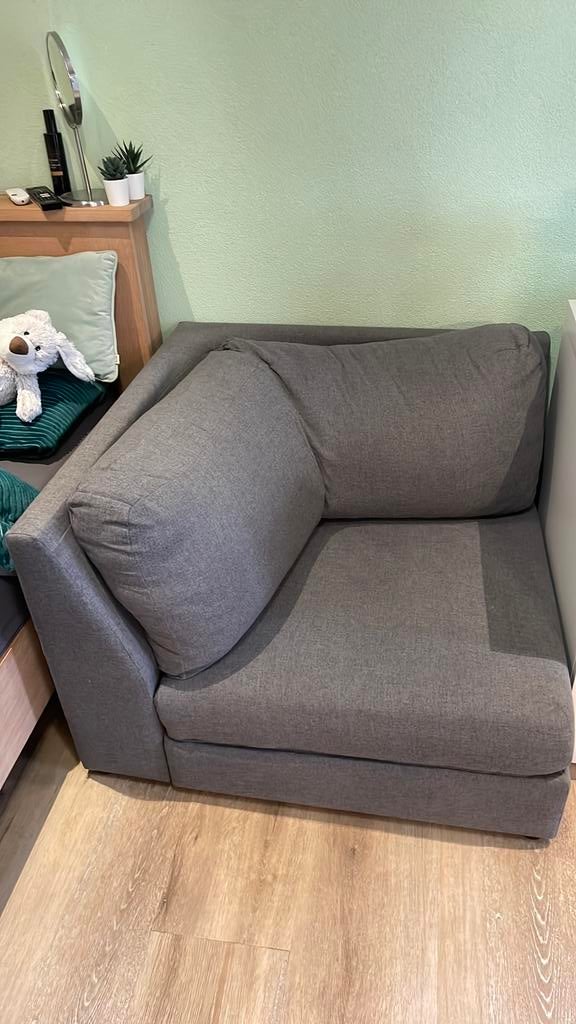 Hoekbankje, Huis en Inrichting, Banken | Sofa's en Chaises Longues, Ophalen, Eenpersoons, 75 tot 100 cm, Zo goed als nieuw