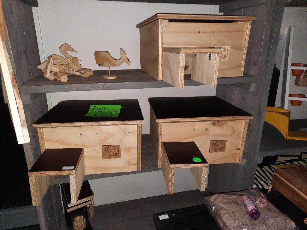 Egelhuis volgens de laatste richtlijnen, Dieren en Toebehoren, Knaagdieren en Konijnen | Hokken en Kooien, Nieuw, Hok, Minder dan 60 cm