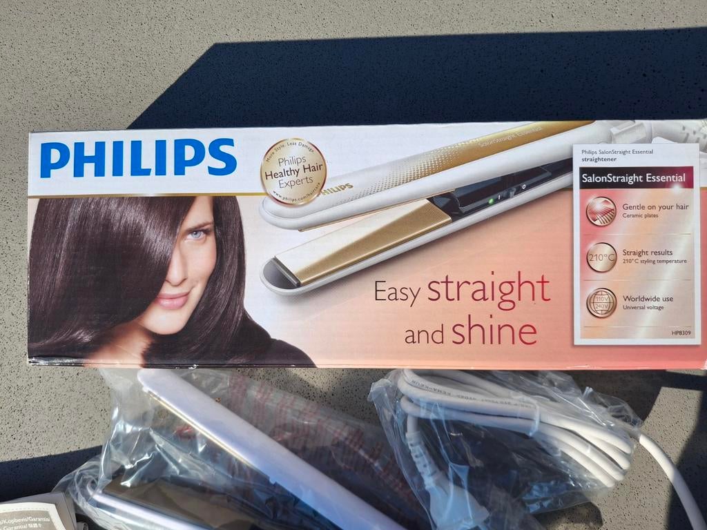 Philips SalonStraight Essential Stijltang, Ophalen of Verzenden, Nieuw, Krultang of Stijltang