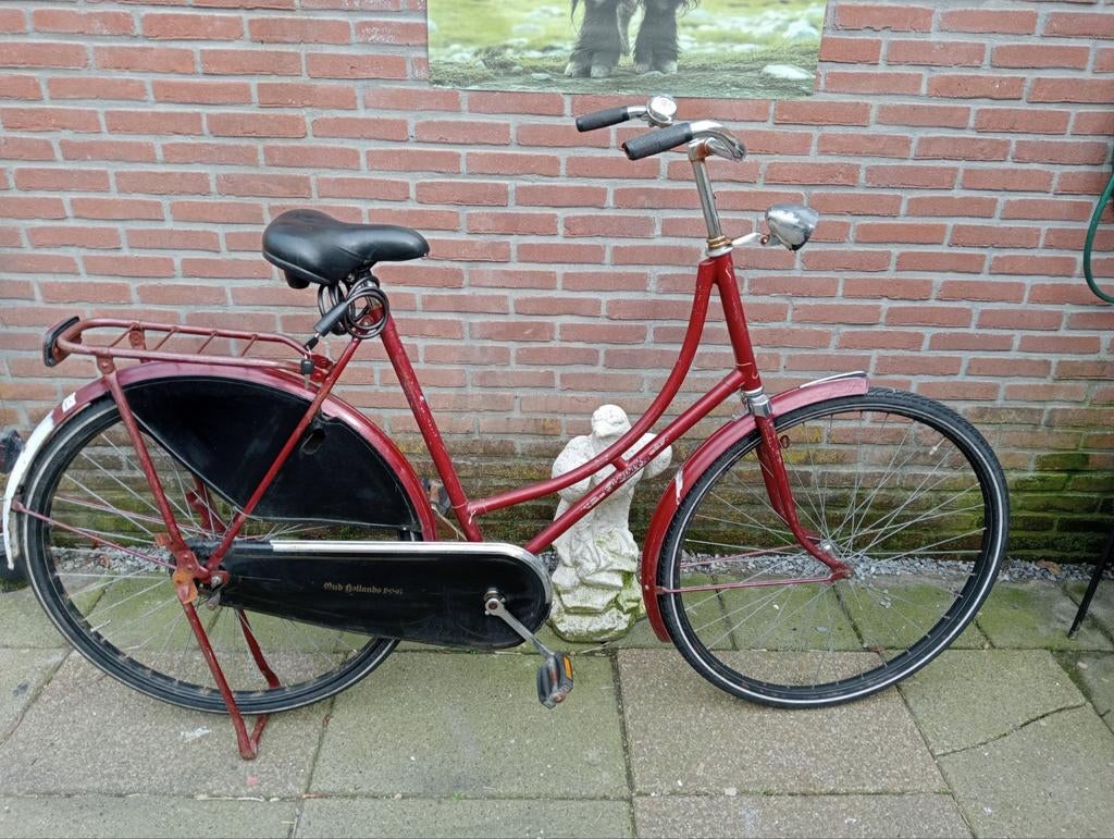 Omafiets stationsfiets, 56 cm of meer, Ophalen, Gebruikt
