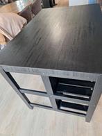 Keukeneiland/keukenblok  vadholma ikea zwart + bovenrek, Huis en Inrichting, Ophalen, 25 tot 50 cm, Zwart, Minder dan 100 cm