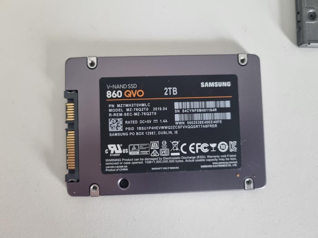 Samsung 860 QVO SSD 2TB - Hoge kwaliteit SSD schijf, Computers en Software, Harde schijven, Intern, 2TB, Server, Ophalen of Verzenden