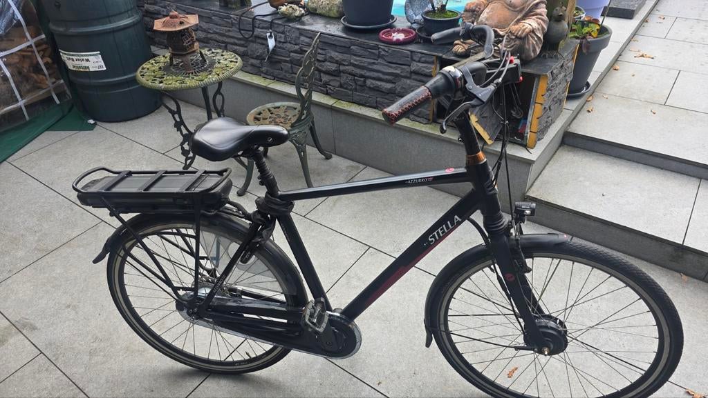 Stella azzurro elektrische heren fiets, Fietsen en Brommers, Fietsen | Heren | Herenfietsen, Ophalen of Verzenden, Overige merken