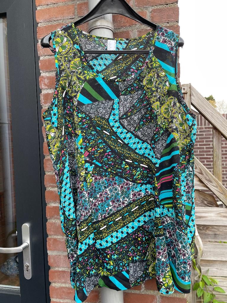 Tuniek/top mt 46 nieuw, Kleding | Dames, Grote Maten, Ophalen of Verzenden, Nieuw, Overige kleuren, Blouse of Tuniek