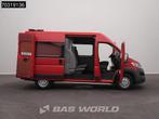 Fiat Ducato 130pk Dubbel Cabine L2H2 Trekhaak Airco Camera W, Auto's, Stof, Gebruikt, Euro 6, Bedrijf