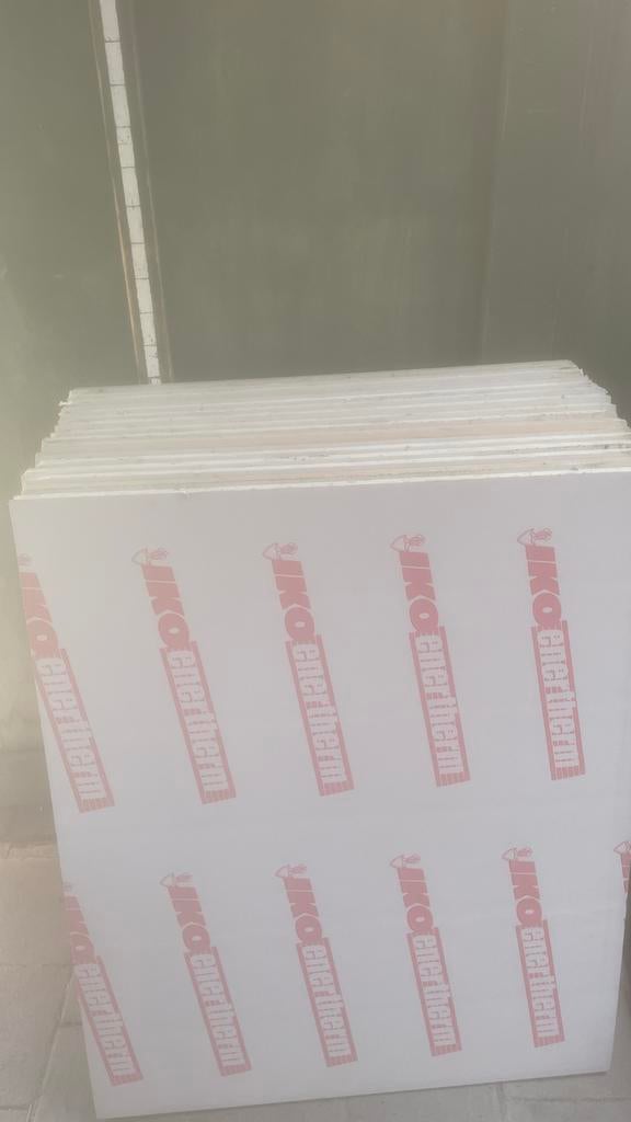 Isolatieplaten IKO Enertherm PIR - Diverse diktes, Doe-het-zelf en Verbouw, Isolatie en Afdichting, Zo goed als nieuw, Hardschuim (Pir)