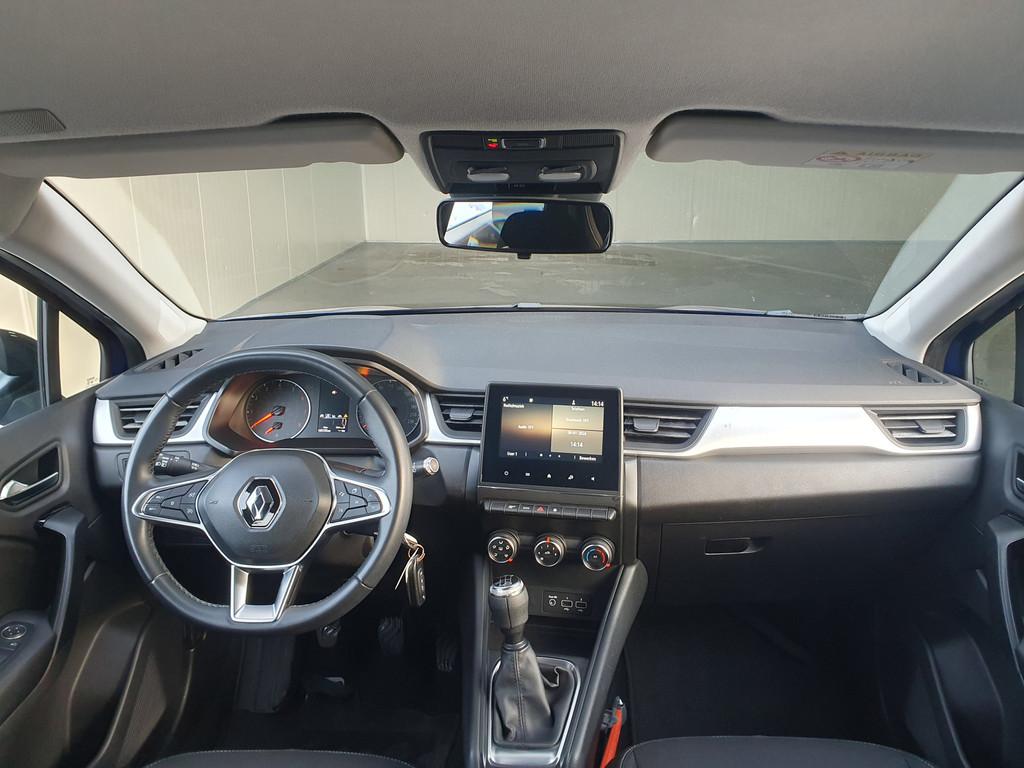 Renault Captur 1.0 TCe 100 Zen AIRCO/CRUISE (bj 2020), Auto's, Renault, Voorwielaandrijving, Gebruikt, Euro 6, Blauw