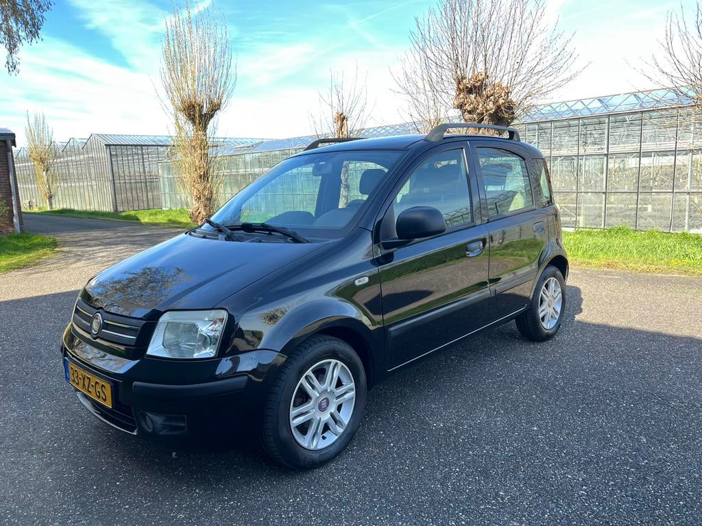 Fiat Panda 1.2 Dualogic AUTOMAAT Airco | Cruise | PDC, Auto's, Voorwielaandrijving, 840 kg, Zwart, Origineel Nederlands
