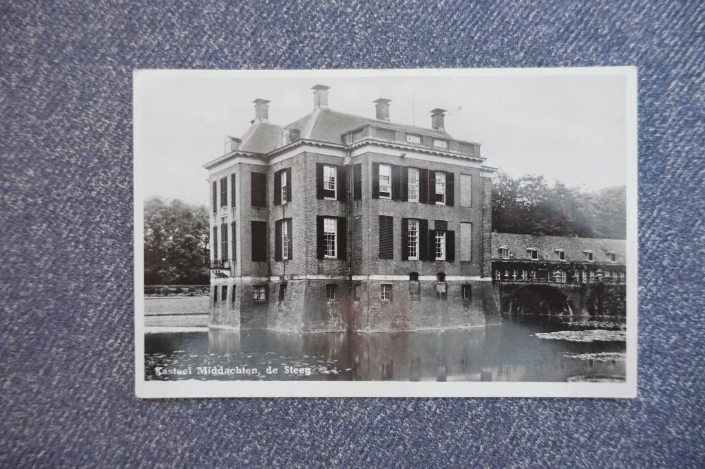 De Steeg. Kasteel Middachten, Ophalen of Verzenden, 1940 tot 1960, Ongelopen, Gelderland