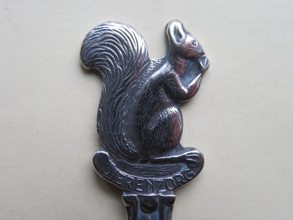 Verzilverd lepeltje Dierenzorg Eekhoorn, Verzenden