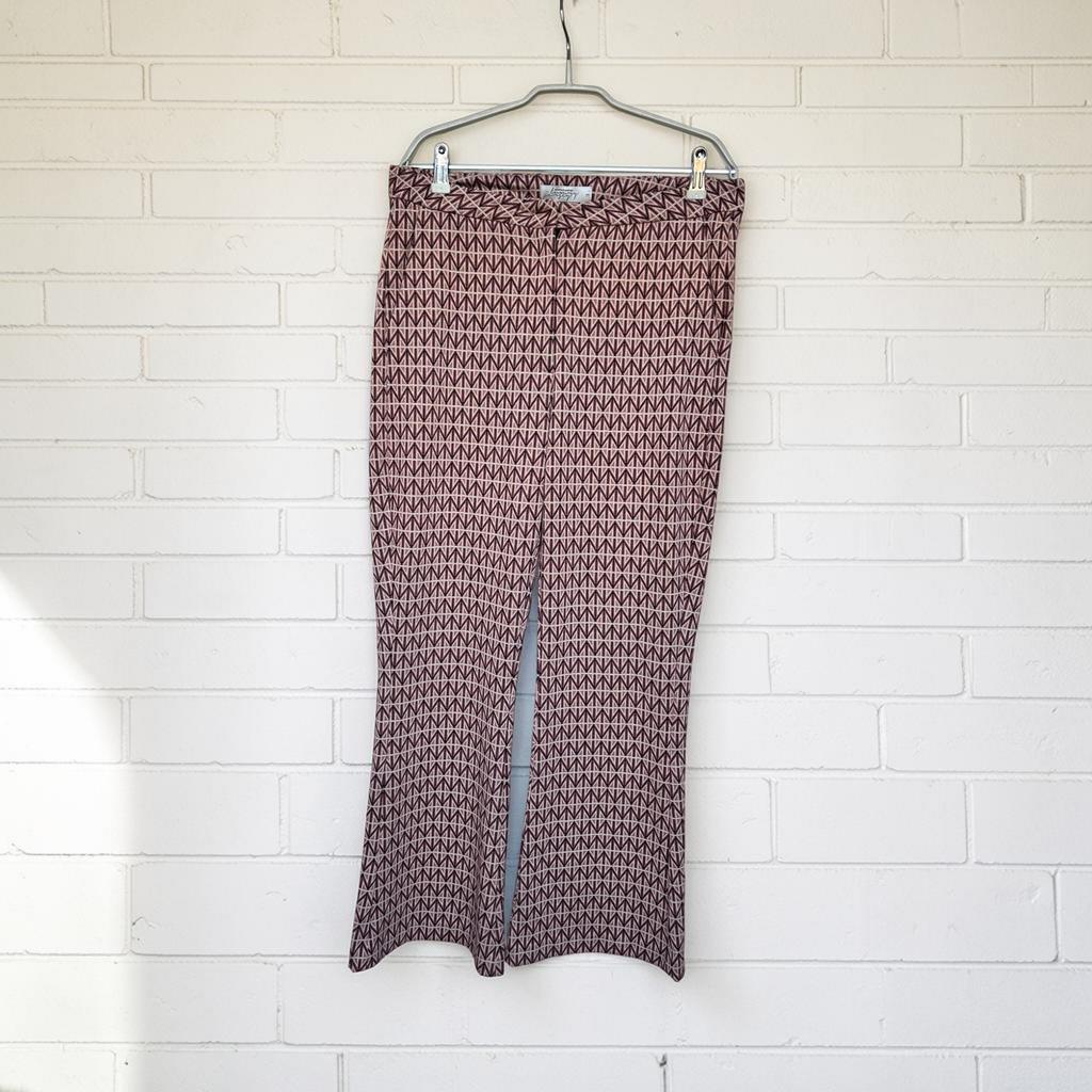 Summum Broek Maat M Roze Zwart Wit Retro Print Luxury Jersey, Maat 38/40 (M), S, Zwart, Ophalen of Verzenden