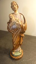 Beeld Sint Jozef met Kindje Jezus [2060], Antiek en Kunst, Ophalen