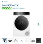 Bosch WQB246CLNL wasdroger, Ophalen, Gebruikt, 8 tot 10 kg, Voorlader