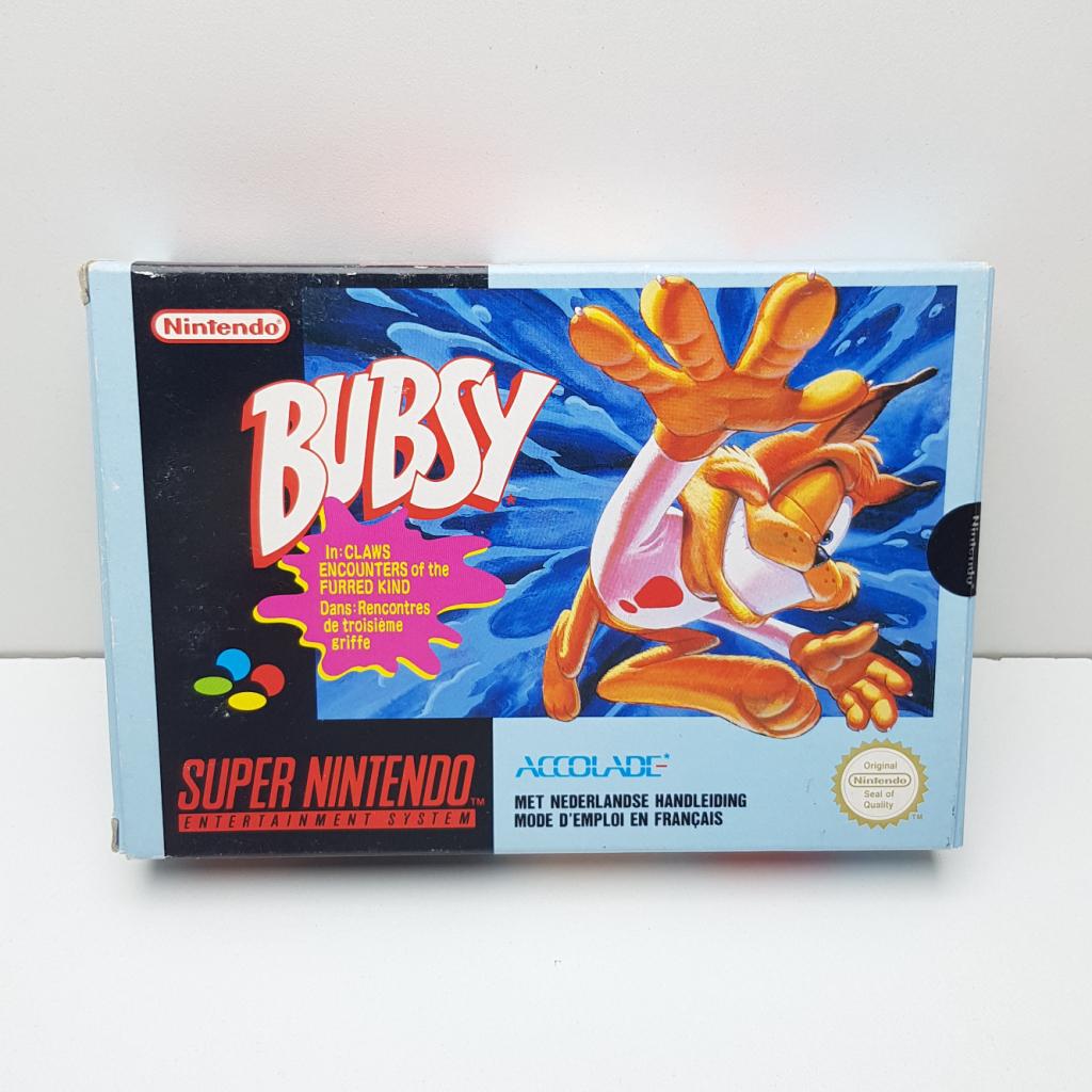 Bubsy Super Nintendo SNES, Spelcomputers en Games, Games | Nintendo Super NES, Nintendo, Zo goed als nieuw, Support@nintendo.com