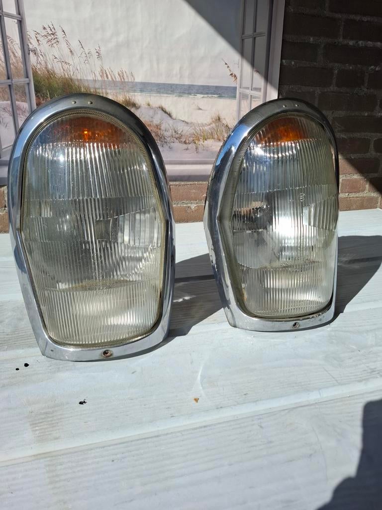 Originele Bosch koplampen voor Mercedes W108 W109 W111 W112, Ophalen of Verzenden, Mercedes-Benz